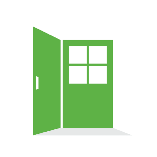 Højkvalitets døre og vinduer til boligen.