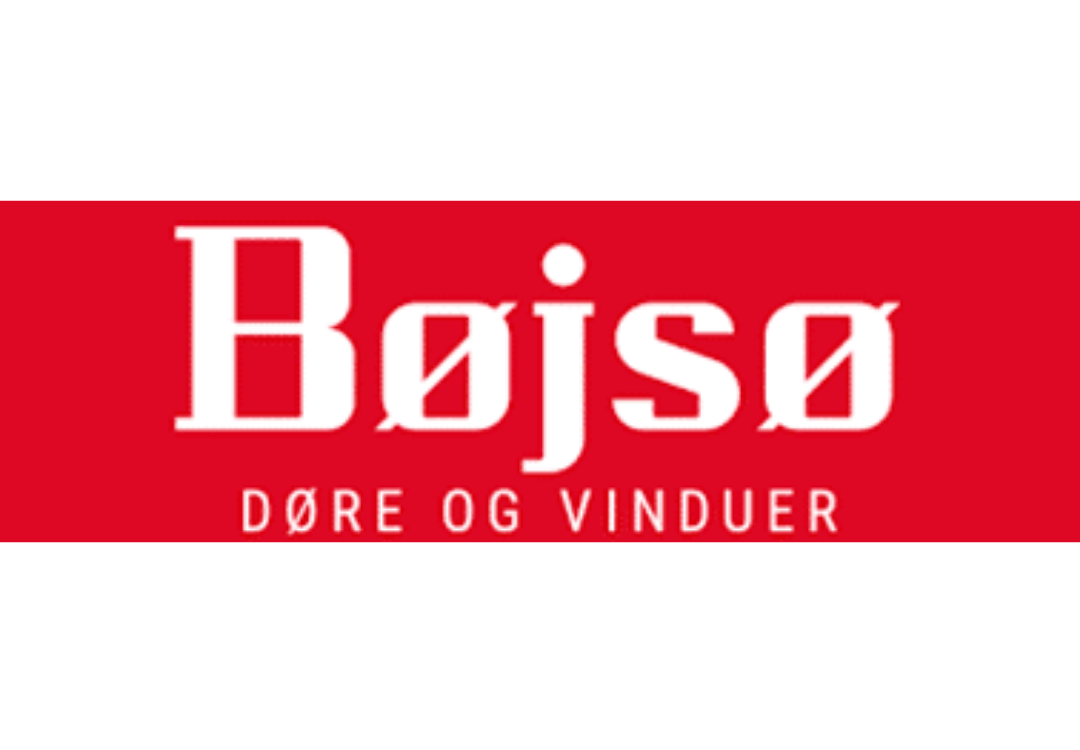 Hvidt trævindue i moderne design med rammeløst glas.