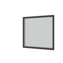 Lyst vindue i moderne design, perfekt til energibesparelse.