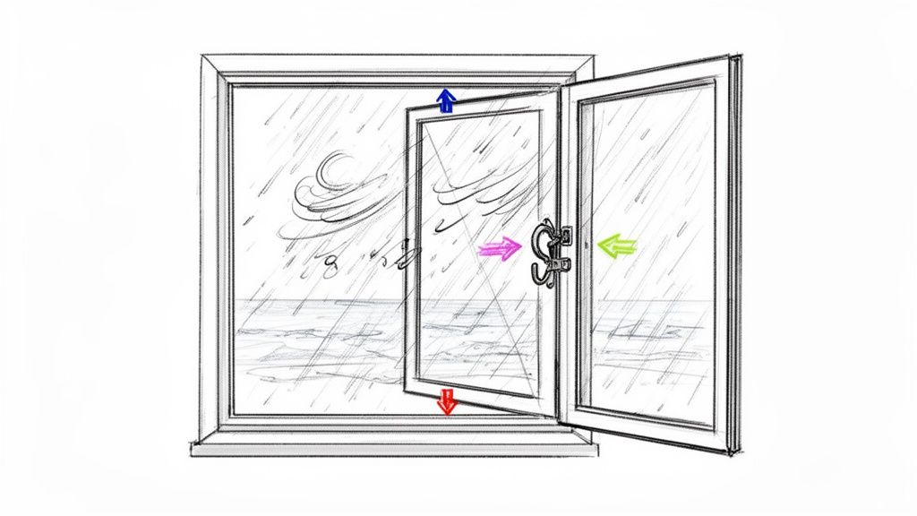 Sydkystens Vinduer A/S - Stormkroge til vinduer med korrekt montering og funktion.